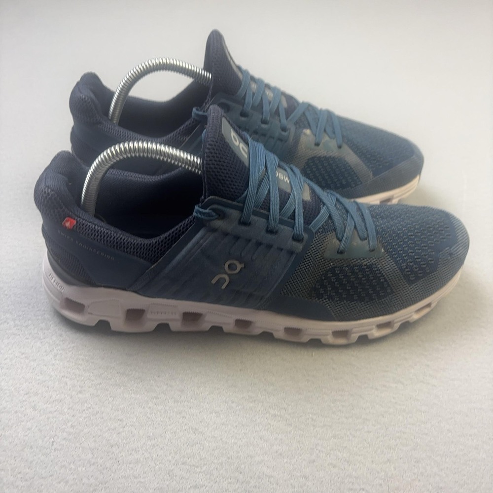 On Cloudswift Shoes Mens Size 9 Blue Mesh CloudTec Running Sneakers Athletic
